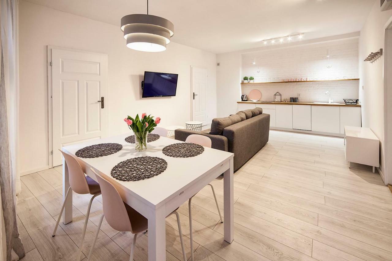 Apartamenty Torunskie Pod Krzywa Wieza Esterno foto